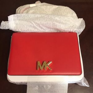 Michael Kors Mott leather crossbody